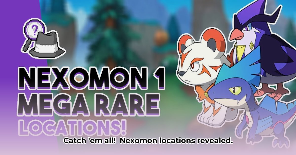 nexomon-locations